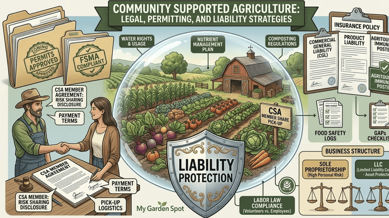 Community Supported Agriculture: Legal and Permitting Considerations