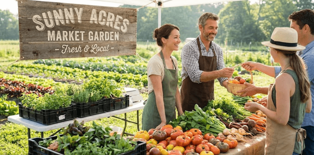 Scale Your Harvest: Market Gardening