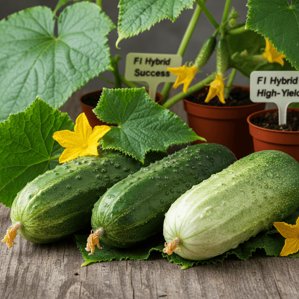 The Best Hybrid Cucumber Varieties for a High-Yield Garden